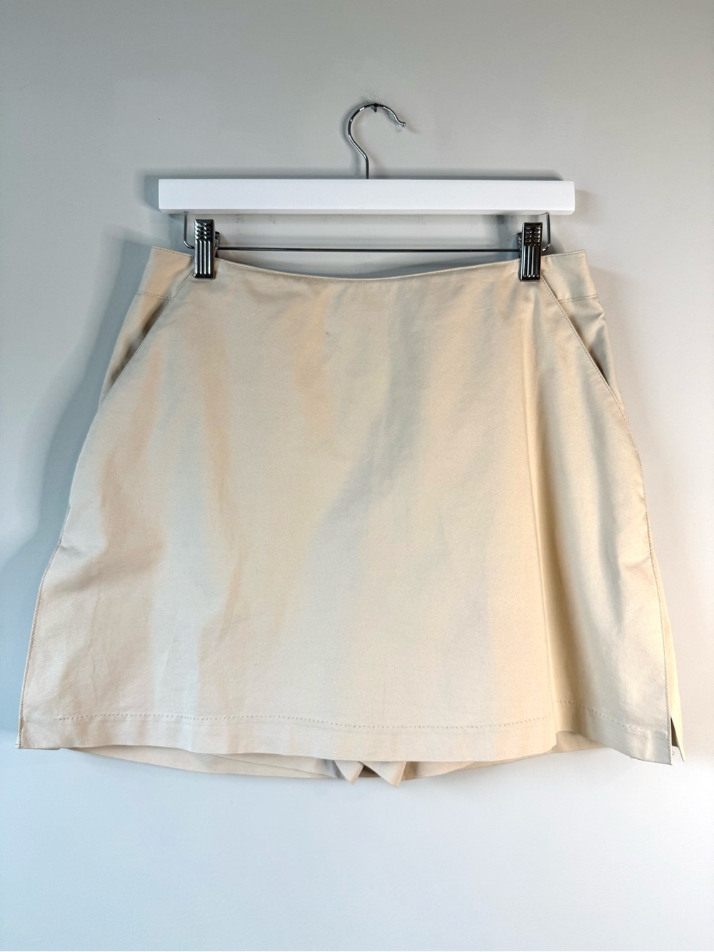 Adidas Stretch Skort Golf Ecru 10